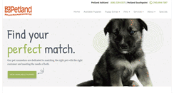 Desktop Screenshot of petlandashland.com